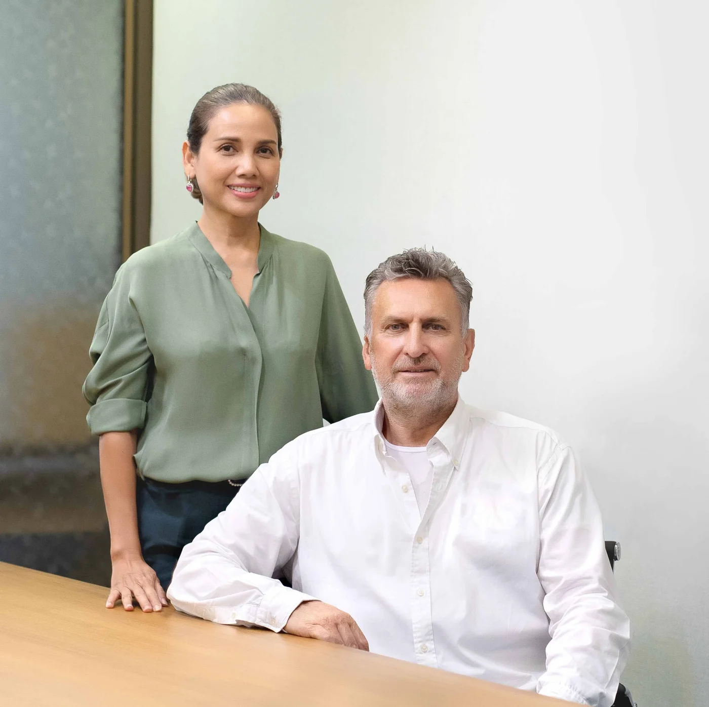 Chadaporn Piyasiranon, CEO, and Klaus Stenzhorn, Founder and Chairman, Amanda Jewellery