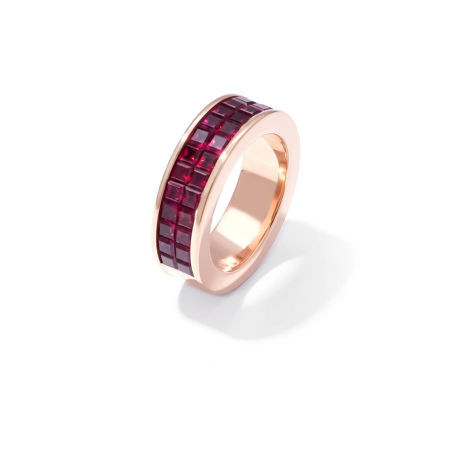 Classic Band Ring, Ruby